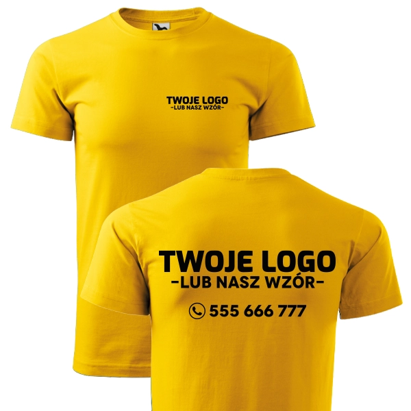 Koszulka Malfini 200g z nadrukiem