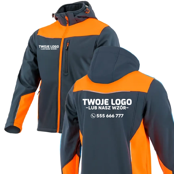 Softshell COMFORT PLUS z nadrukiem